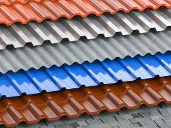 Pose de couverture en tôle prélaquée