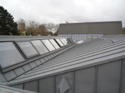Recherche de fuite sur toiture bac acier